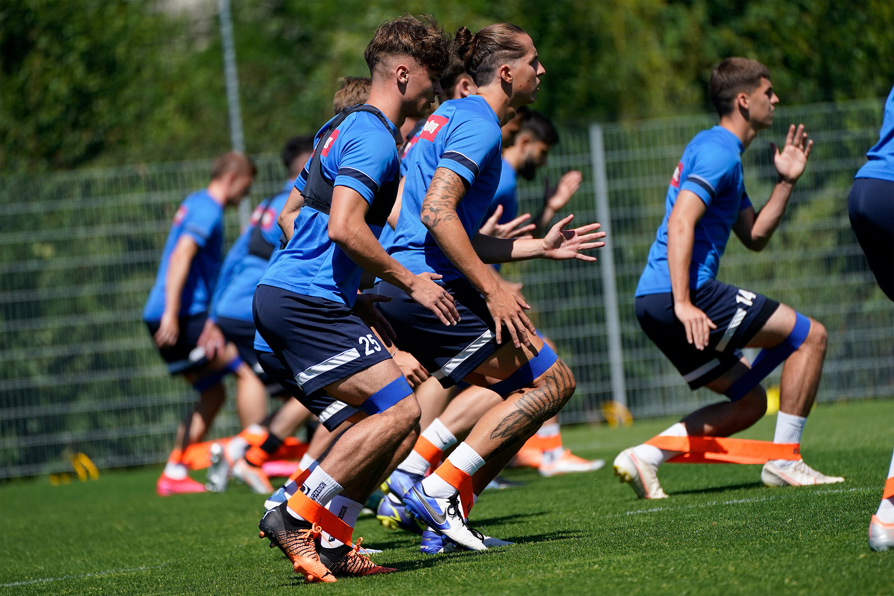 Trainingsauftakt 22