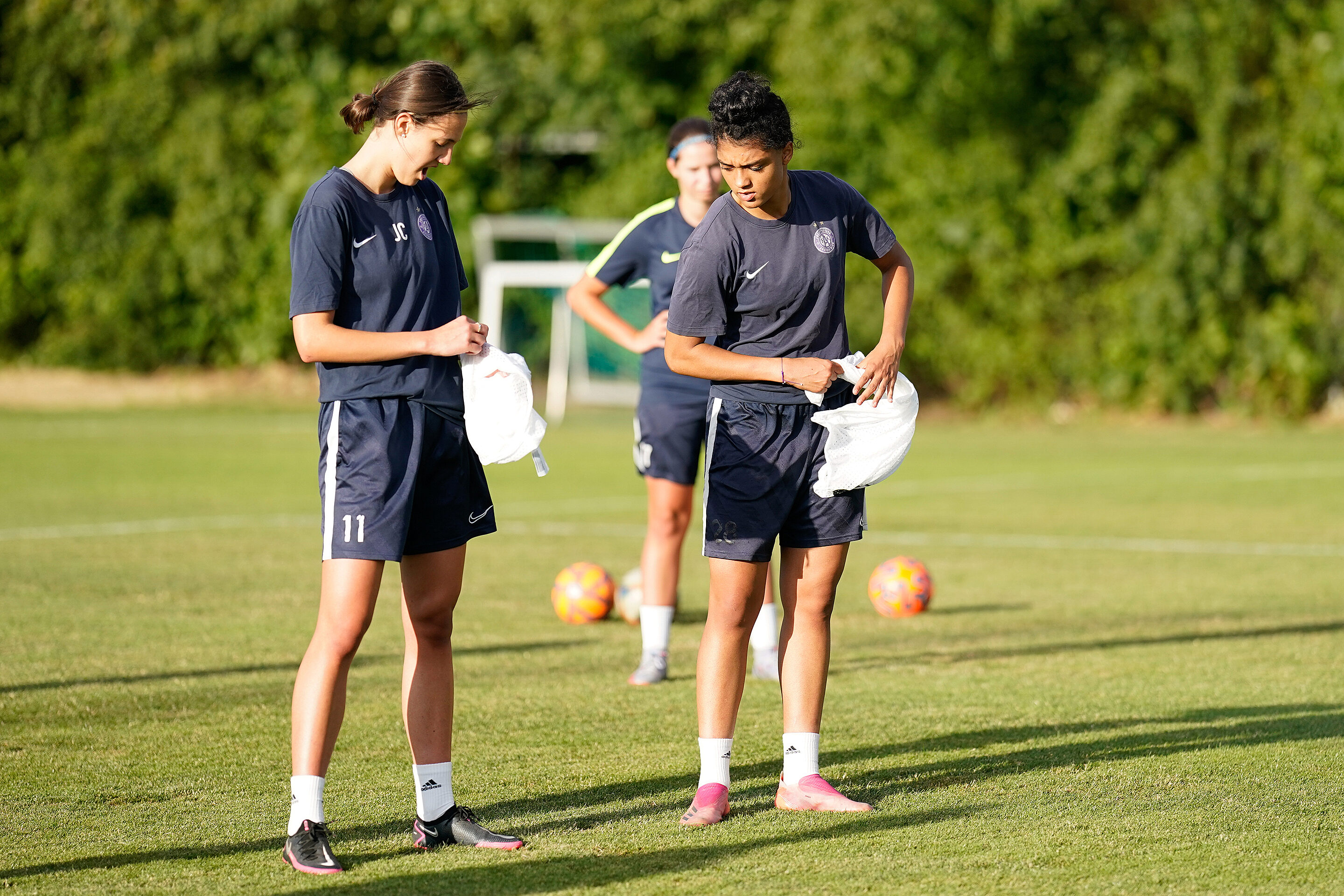 Trainingsauftakt Frauen 12