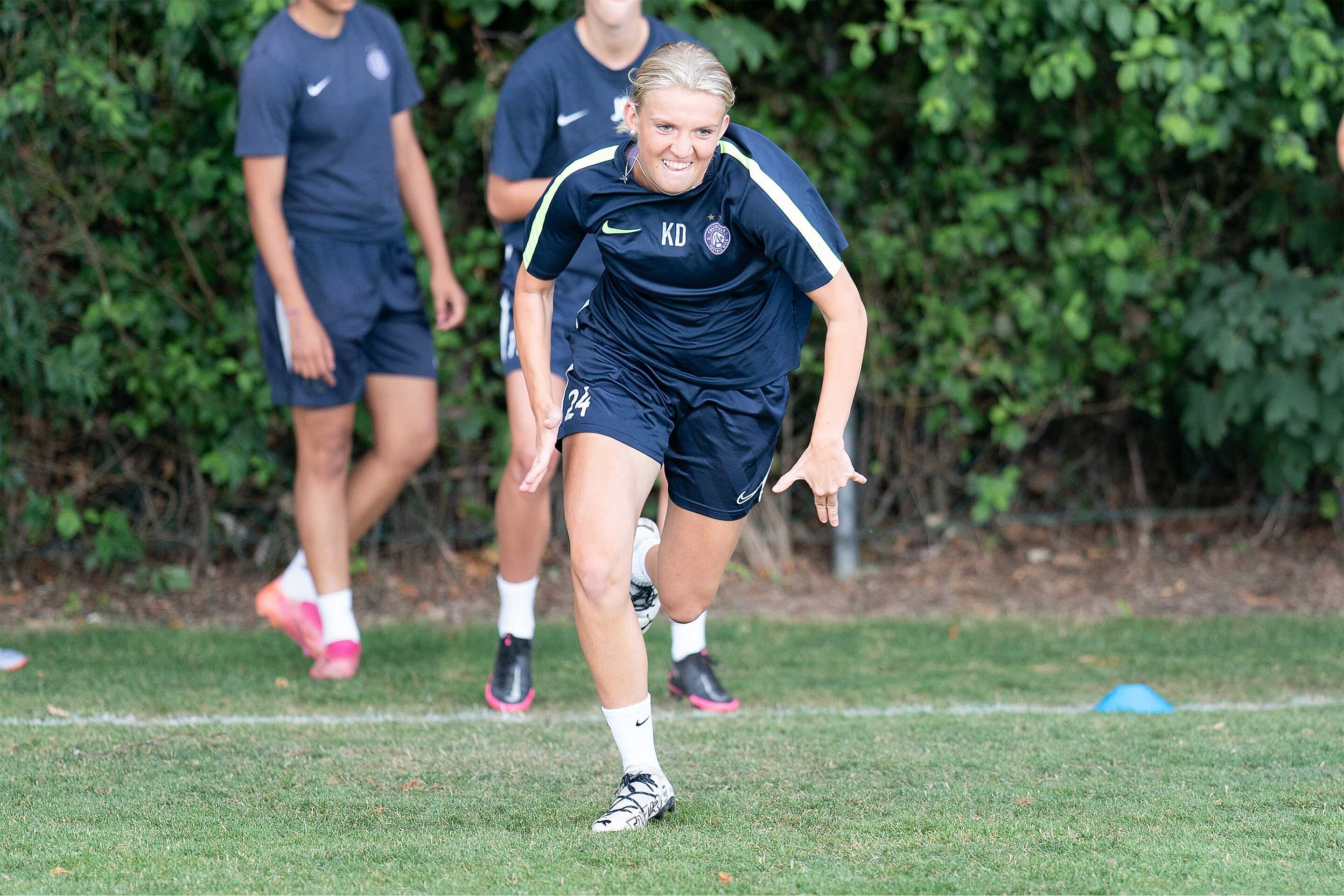 Trainingsauftakt Frauen 17