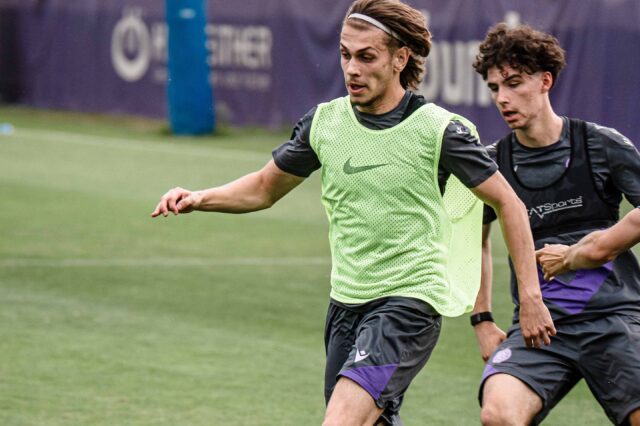 Österreicher Nisandzic Trainingsstart