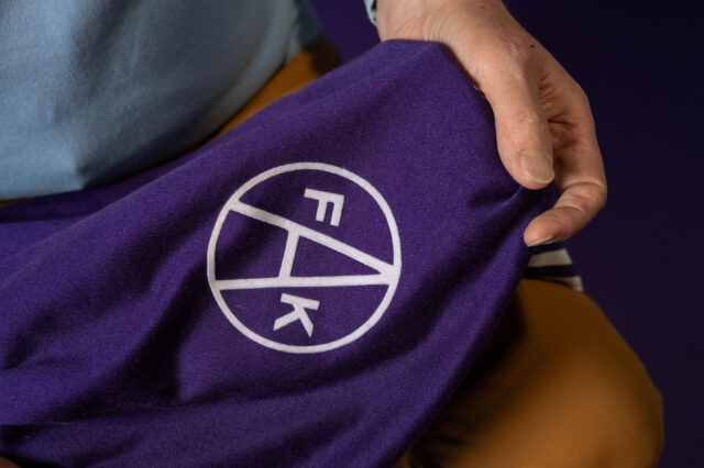 Nahaufnahme des alten Trikots von Karl Daxbacher