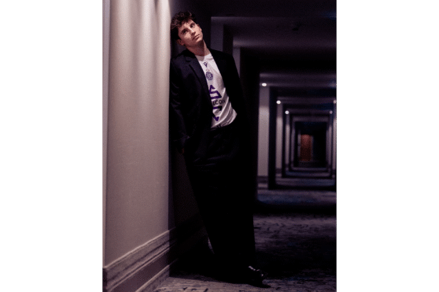 Romeo Vučić beim violetten Ball