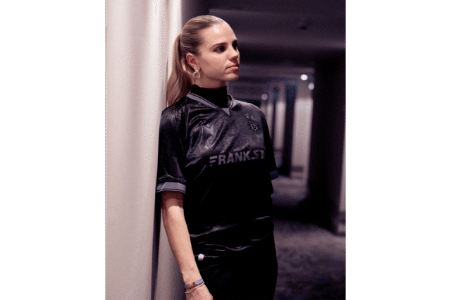 Louise Schöffel beim violetten Ball