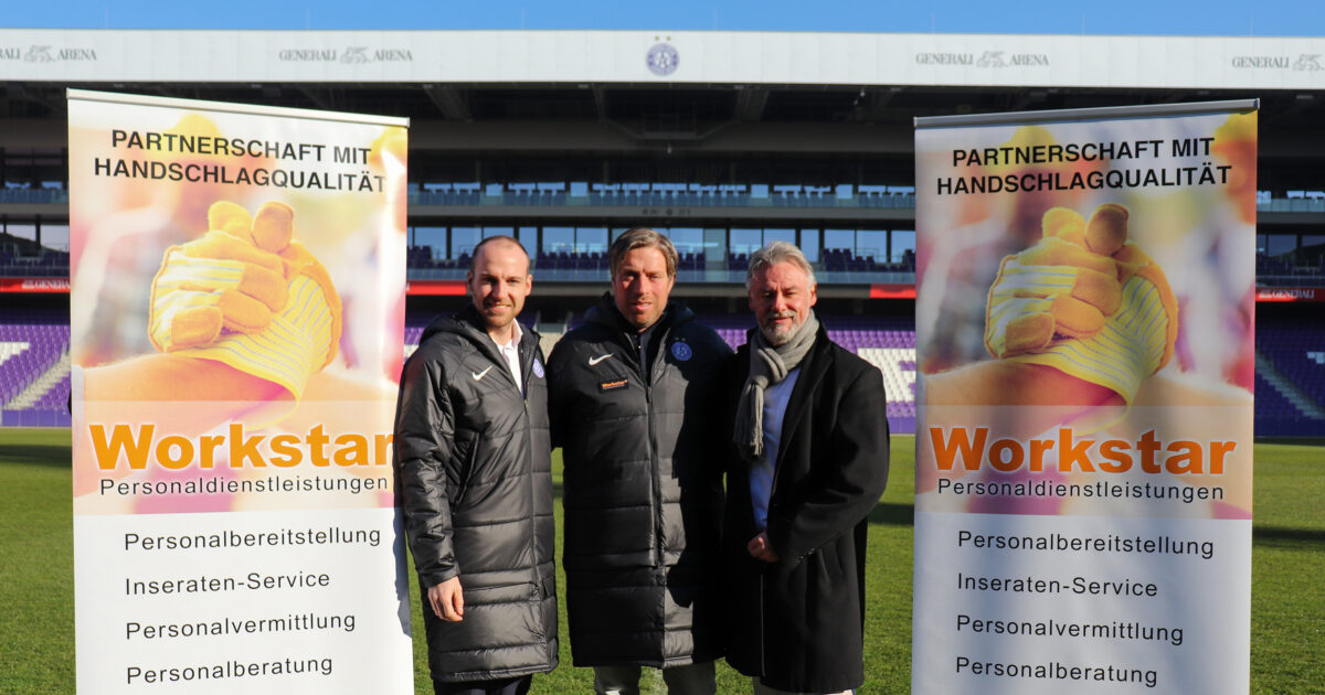 FK Austria Vienna |  Workstar expands sponsorship