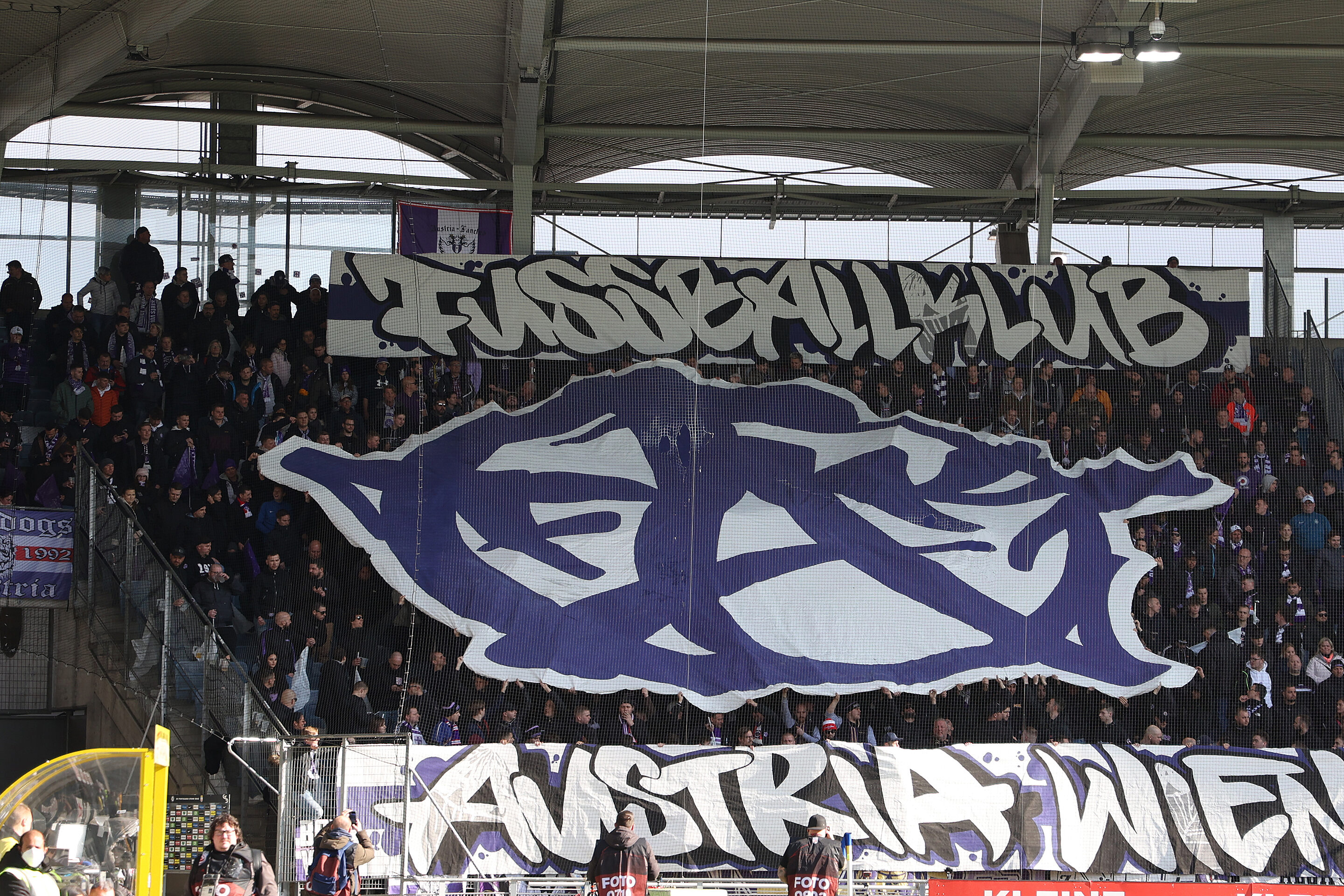 FAK Sturm Gästesektor voll
