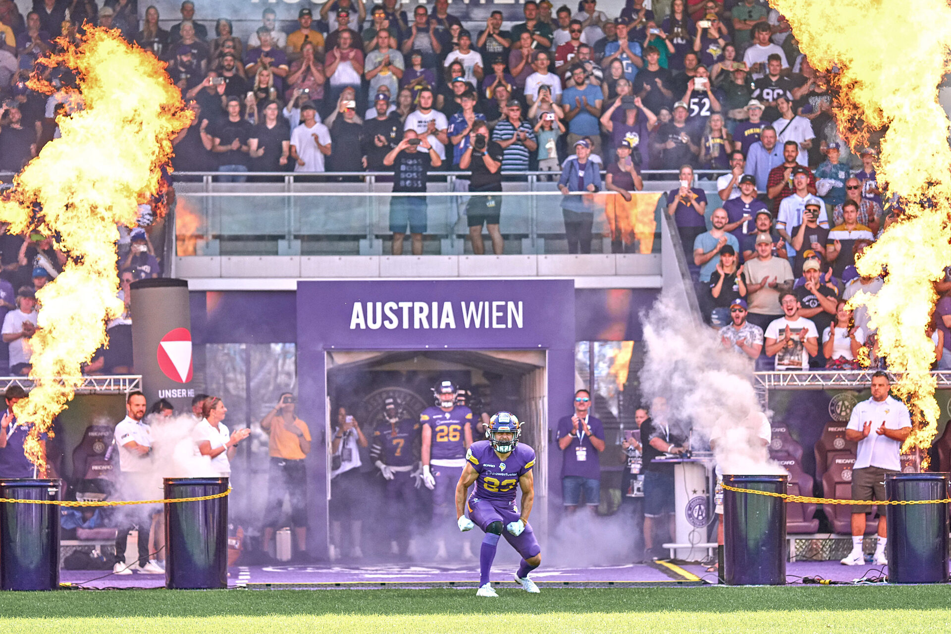 Vienna Vikings zum ELFAuftakt wieder in der GeneraliArena