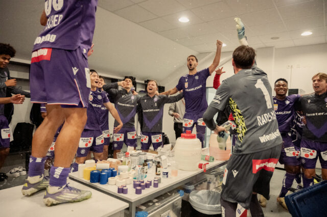 Derby Backstage in Kabine