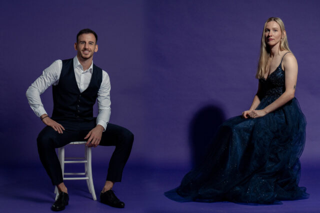 Mirko Kos und Jasmin Pal im Ball-Outfit