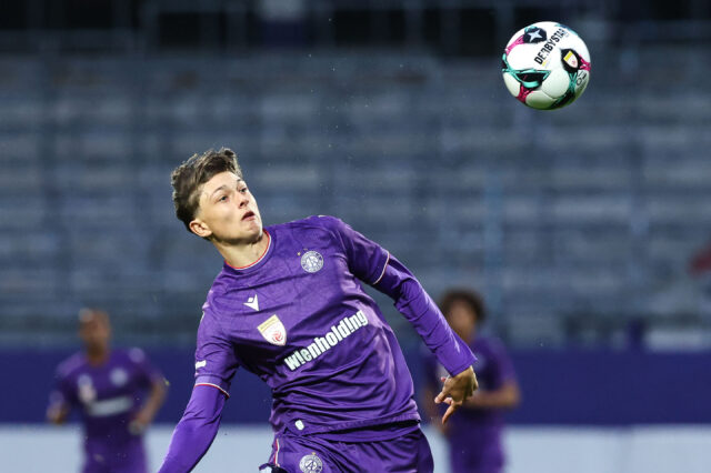 Konstantin Aleksa beim Match