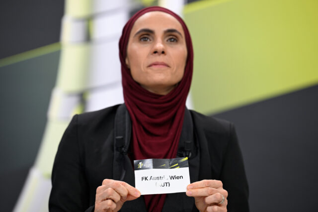 Auslosung des UWEC-Achtelfinals in Nyon