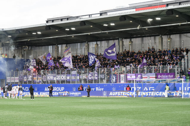 Austria-Fans in Linz