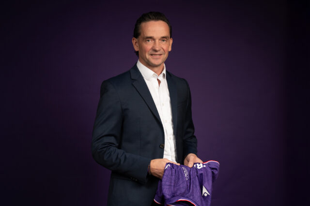 Kurt Gollowitzer mit dem Austria-Trikot