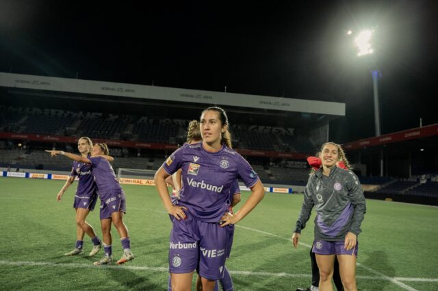 Yvonne Weilharter im Franz-Horr-Stadion