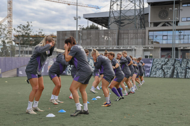 Veilchen im Training