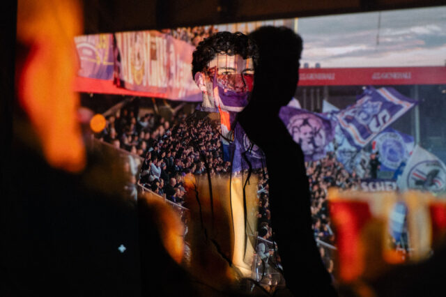 Dominik Nišandžić beim Fotoshooting