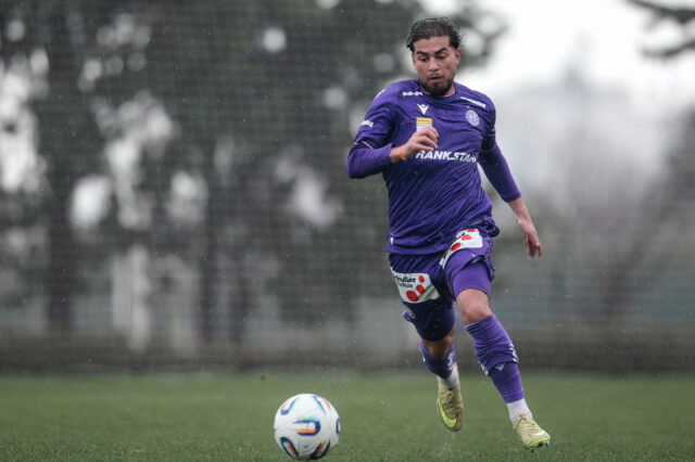 Hakim Guenouche im Testspiel