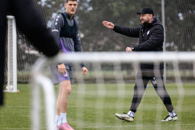 Stephan Helm im Trainingslager