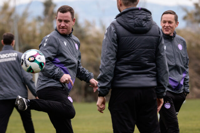 Robert Urbanek und Christian Wegleitner im Trainingslager