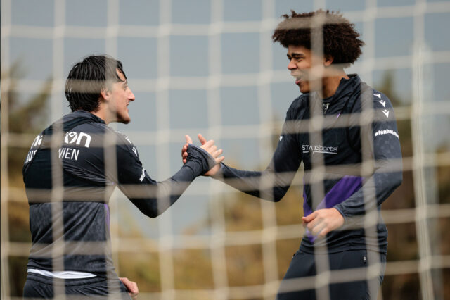 Dejan Radonjić und Ifeanyi Ndukwe im Trainingslager