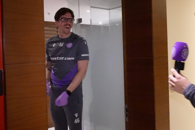 Johannes Handl im Trainingslager