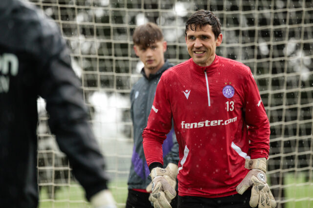 Lukas Wedl im Trainingslager