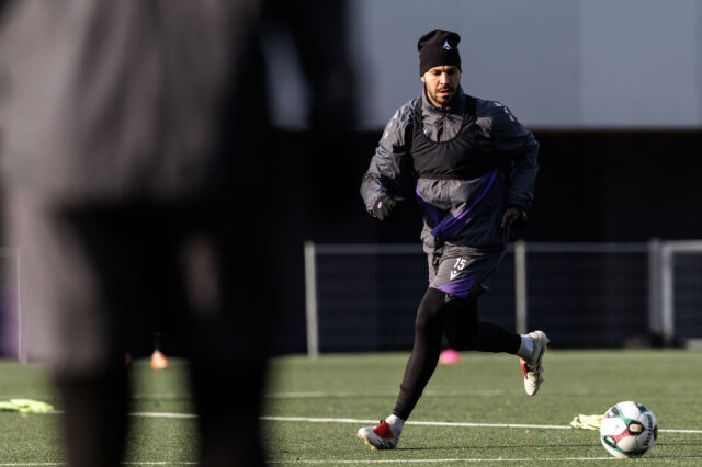 Aleksandar Dragovic im Training