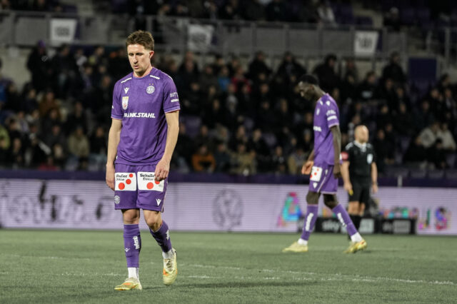 Reinhold Ranftl beim Spiel gegen Sturm Graz