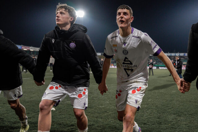 Maybach und Markovic jubeln