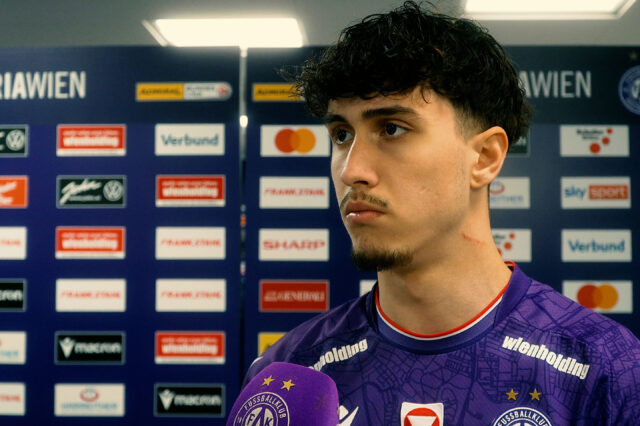 Sanel Šaljić beim Interview mit Viola TV