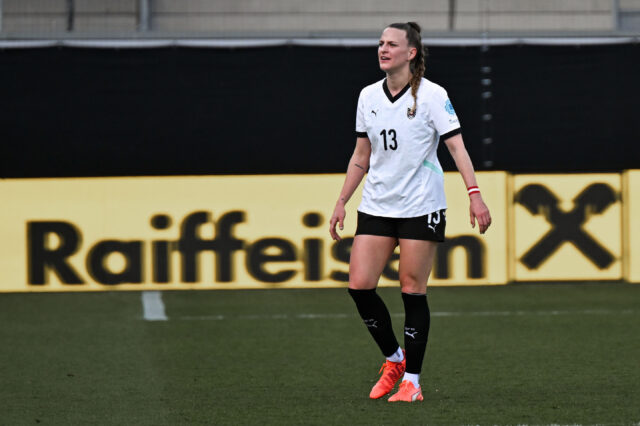 Virginia Kirchberger im Österreich-Trikot