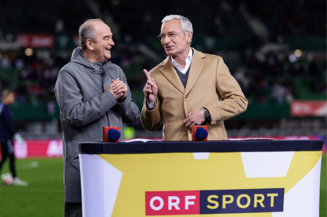 Herbert Prohaska und Rainer Pariasek