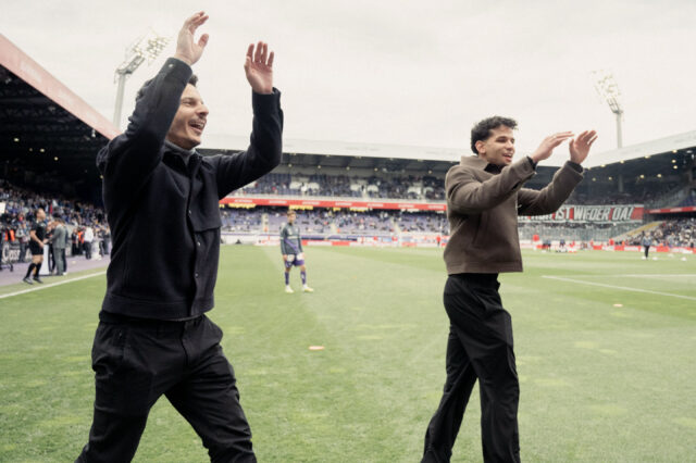 Philipp Hosiner und Ziad El Sheiwi in der Generali-Arena