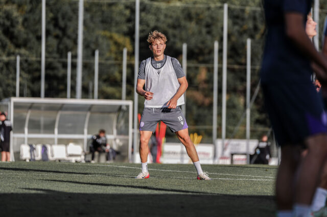 Filip Lukic in der Austria-Akademie
