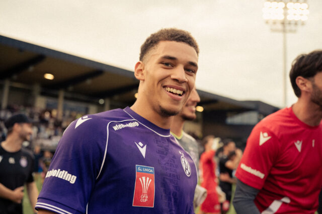 Daniel Nnodim in der ersten Cup-Runde
