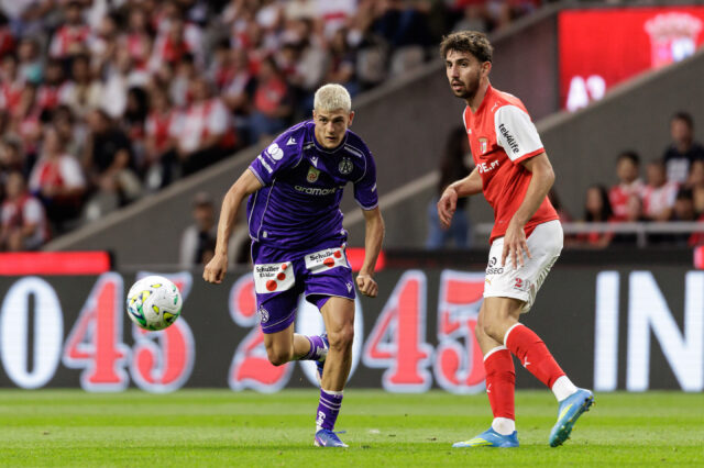 Vasilije Marković im Spiel gegen den SC Braga