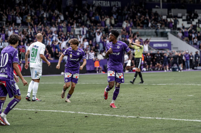Kelvin Boateng, Torjubel gegen Lustenau