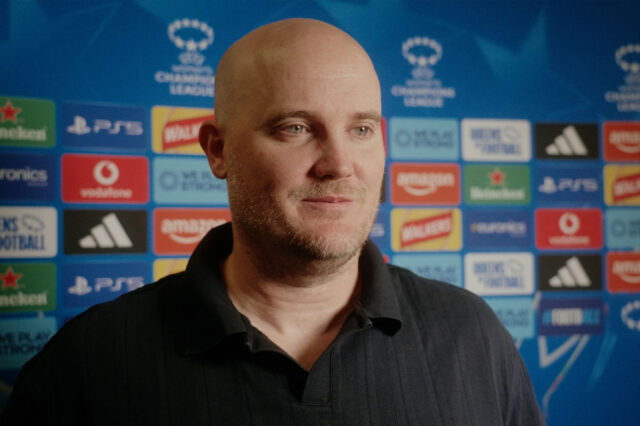 Stefan Kenesei beim Interview mit Viola TV