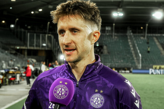 Reinhold Ranftl im Interview nach dem Spiel beim GAK
