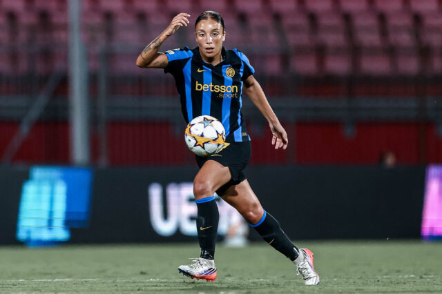 Haley Bugeja während eines Spiels