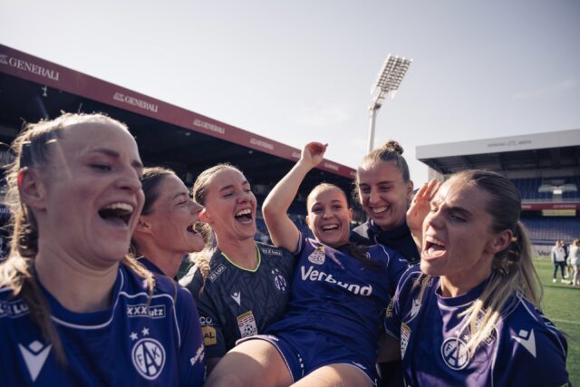 Veilchen jubeln mit Valentina Pötzl über ihre Einberufung ins Nationalteam