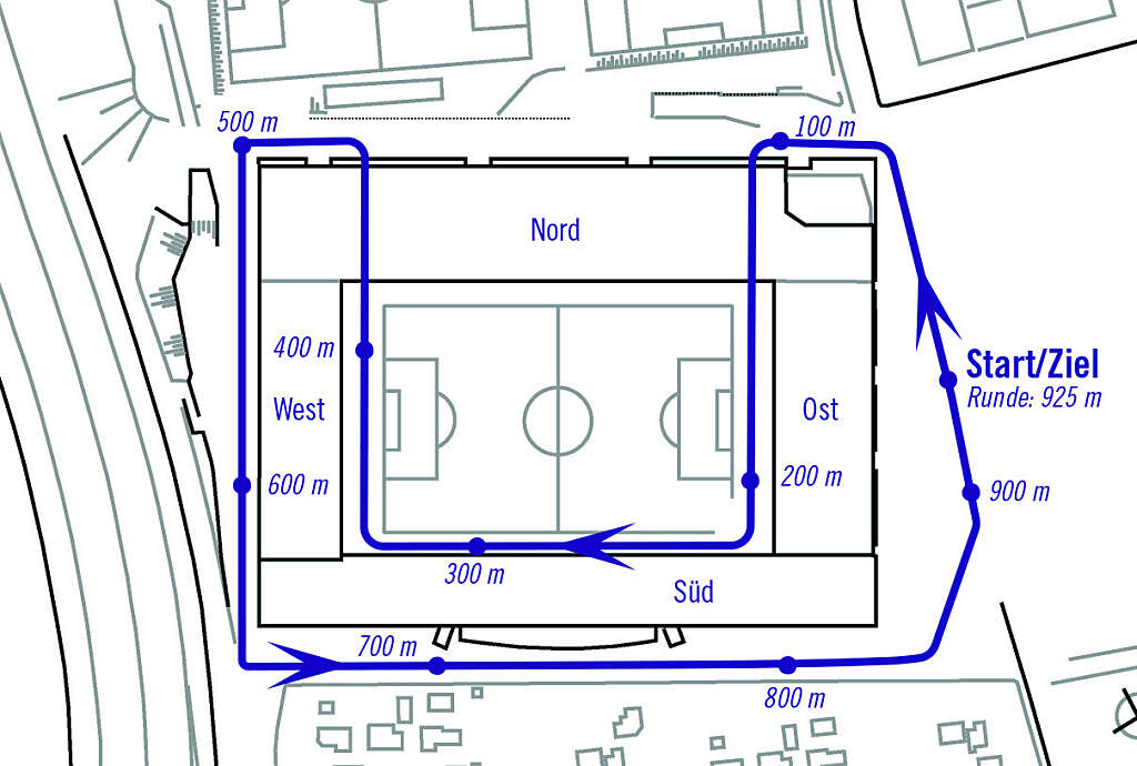Viola Run Lageplan 2024